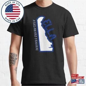 Ella A Delaware Original With Outline Of Classic T-Shirt